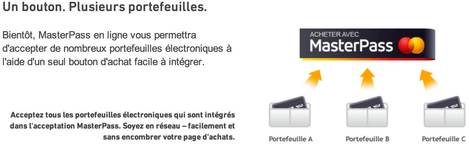 MasterPass de MasterCard : plusieurs portefeuilles lectroniques intgrs